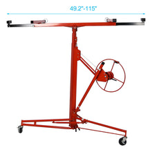 Load image into Gallery viewer, Heavy Duty Drywall Lift Panel Hoist With Adjustable Height And Safety Features