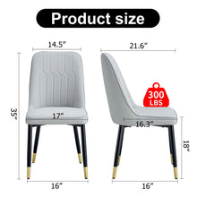 Load image into Gallery viewer, Modern Chair With Metal Legs