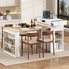 Load image into Gallery viewer, Extendable Dining Table With Folding Top