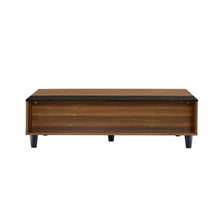 Load image into Gallery viewer, Avala - Coffee Table With Lift Top - Walnut / Black