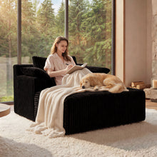 Load image into Gallery viewer, Chaise Lounge Chair, Deep Seat Sleeper Couch For Living Room