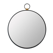 Load image into Gallery viewer, Wall Mirror With Frame, Contemporary Minimalist Accent Mirror For Living Room, Foyer, Entryway, Bedroom - Black