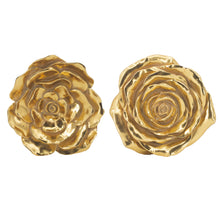 Load image into Gallery viewer, Rose Hanging Wall Accents (Set of 2) - Gold