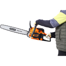 Load image into Gallery viewer, 62Cc Gas Powered Chainsaw With 20" Oregon Chain & Bar 2 Cycle Petrol Handheld Cordless Design Epa Compliant - Orange