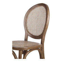 Load image into Gallery viewer, Rattan King Louis Back Dining Arm Chairs (Set of 2) - Brown