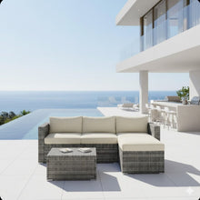 Load image into Gallery viewer, Modern Patio Set With Coffee Table
