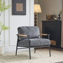 Load image into Gallery viewer, Modern Accent Chair With Plush Cushions, Cozy Seating
