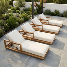 Load image into Gallery viewer, Modern Sunlounger With 5 Position Adjustable Backrest