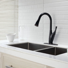 Load image into Gallery viewer, Kitchen Faucet With Pull Out Sprayer - Oil-Rubbed Bronze