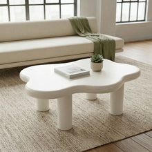 Load image into Gallery viewer, Cloud Shaped Coffee Table With 4 Round Legs