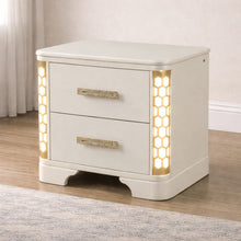 Load image into Gallery viewer, Jasmine - Nightstand With Side LED Lightning - Beige