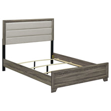 Load image into Gallery viewer, Funston - Queen Bed With Headboard - Brown Oak
