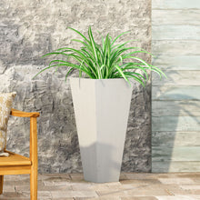 Load image into Gallery viewer, Outdoor Modern Cast Stone Planter