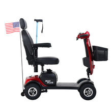 Load image into Gallery viewer, Max Plus - 4 Wheels Outdoor Compact Mobility Scooter With 2 Pieces X 20Ah Lead Acid Battery, 16 Miles, Cup Holders & USB Charger Port
