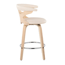 Load image into Gallery viewer, Gardenia - Mid Century Modern Fixed Height Counter Stool With Swivel (Set of 2)