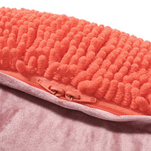 Load image into Gallery viewer, Sunny - Square Pouf, Versatile Ottoman Or Floor Cushion - Coral