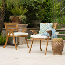 Load image into Gallery viewer, Dining Chair With Water Resistant Cushion - Teak
