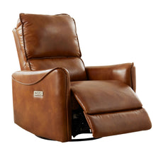 Load image into Gallery viewer, Electric Recliner Chair With Rocker And Swivel Function - Brown