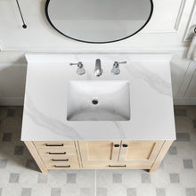 Load image into Gallery viewer, Bathroom Vanity Top With Undermount Sink, 3 Pre Drilled Holes