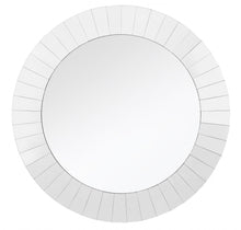 Load image into Gallery viewer, 35" Round Glass Framed Accent Mirror - Clear