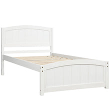 Load image into Gallery viewer, Platform Bed & Headboard, Footboard And Wood Slat Support