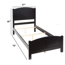 Load image into Gallery viewer, Carved Headboard Bed