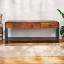 Load image into Gallery viewer, Aspen - Slim Media Unit - Dark Brown