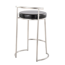 Load image into Gallery viewer, Fuji - Round, Contemporary Fixed Height Counter Stool (Set of 2)