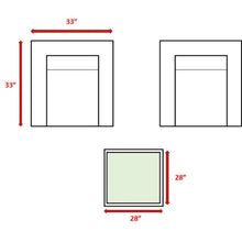 Load image into Gallery viewer, 2 Person Seating Set With Cushions