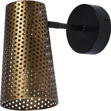 Load image into Gallery viewer, 10'' Metal Corner Wall Light - Gold