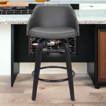 Load image into Gallery viewer, 39" Swivel Low Back, Bar Height Bar Chair - Gray