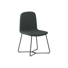 Load image into Gallery viewer, Solid Wood Dining Parsons Chairs (Set of 2) - Charcoal / Black