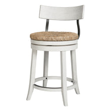 Load image into Gallery viewer, Stool With Natural Seagrass Seat