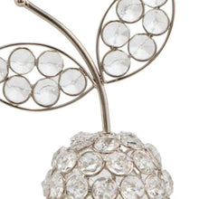 Load image into Gallery viewer, Decorative Pear Tabletop Sculpture - Silver / Clear