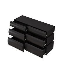 Load image into Gallery viewer, Minimalist Modern 6 Drawer Dresser, Handle Free Design With Wide Storage