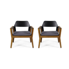 Load image into Gallery viewer, Soho - Transitional Style Outdoor Club Chair (Set of 2) With Cushions - Teak