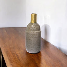 Load image into Gallery viewer, Abstract Cylinder Table Vase (397552) - Brown