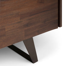 Load image into Gallery viewer, Lowry - TV Media Stand - Distressed Charcoal Brown