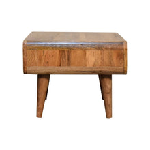 Load image into Gallery viewer, Solid Wood Open Shelving TV Stand - Brown