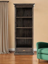 Load image into Gallery viewer, Four Tier Bookcase - Brown / Black