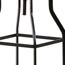 Load image into Gallery viewer, Steel Swivel Backless Adjustable Height Bar Chair With Footrest 29" - Chestnut