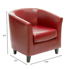 Load image into Gallery viewer, Zenithon - Upholstered Club Chair With Rounded Back