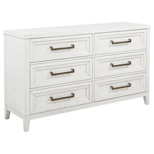 Load image into Gallery viewer, Inverness - 6 Drawer Bedroom Dresser - White