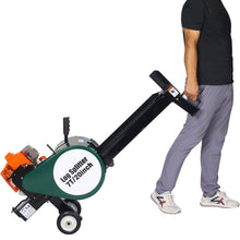 Load image into Gallery viewer, Portable Double Flywheel Electric Log Splitter 7 Ton Gas Log Splitter With Auto Return Steel - Gray
