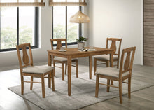 Load image into Gallery viewer, Kayee - 5 Pieces Pack Dining Set - Weathered Oak