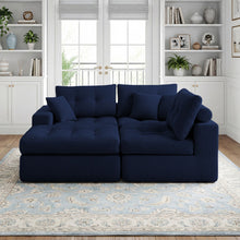 Load image into Gallery viewer, Corner Chaise L-Shaped Sectional Sofa Bed