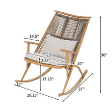 Load image into Gallery viewer, Outdoor Rocking Chair - Maple