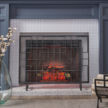 Load image into Gallery viewer, Dorothy - Modern Single Panel Iron Fire Screen