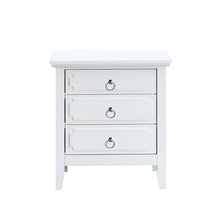 Load image into Gallery viewer, Hammond - 3 Drawer Nightstand - White