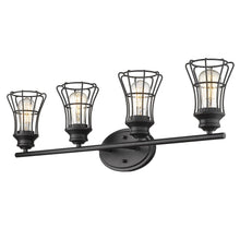 Load image into Gallery viewer, Piers 4-Light Vanity - Matte Black